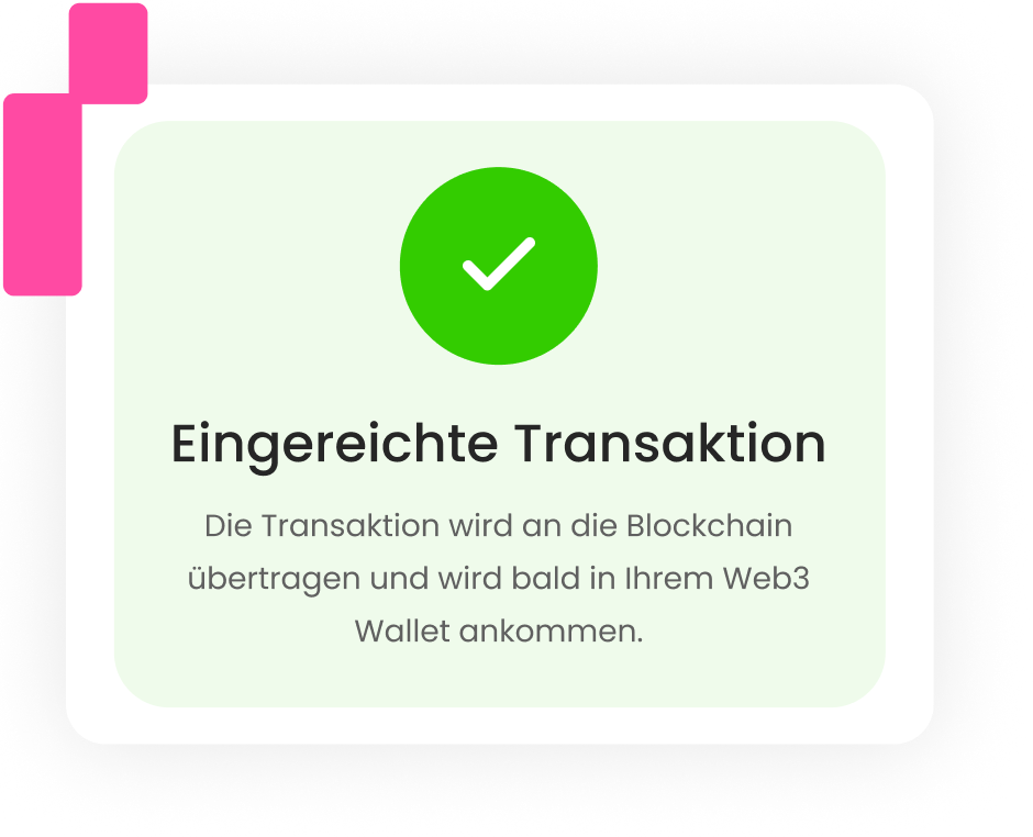 Verkaufen Sie Ihre Token in Sekundenschnelle