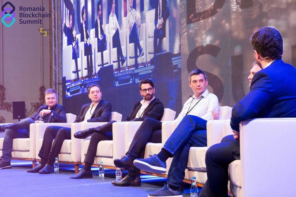 why i loved romania blockchain summit dejan on the panel at the romania blockchain summit 2019 (2)